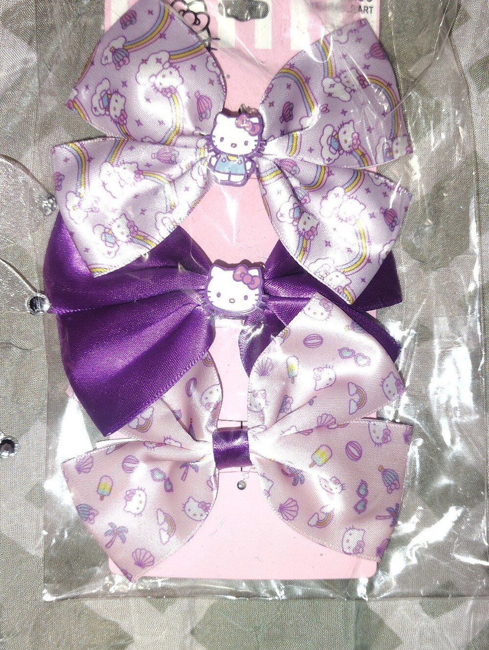 Hello Kitty Kids Hair Bow Set